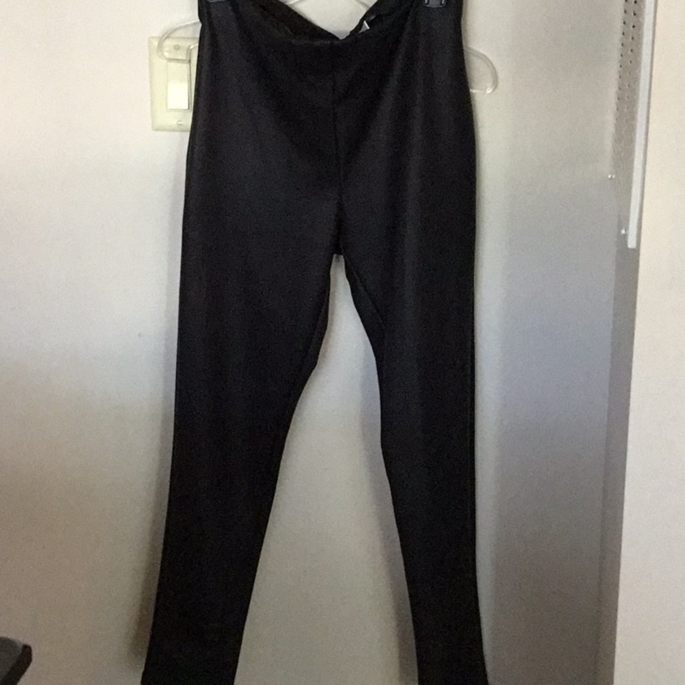 Leather leggings